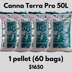 Canna Terra Professional 50L Pallet Price 60 bags