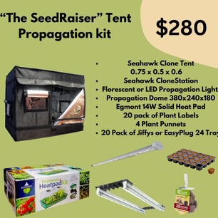 "The SeedRaiser" Clone Tent Starter Kit